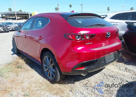 2020 Mazda 3 Preferred z USA, uszkodzony, nr VIN JM1BPAMM3L1173498